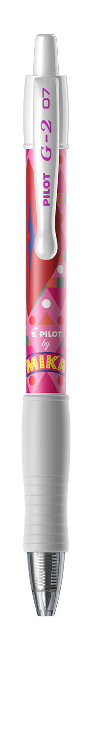 Długopis żelowy G-2 MIKA Pilot różowy